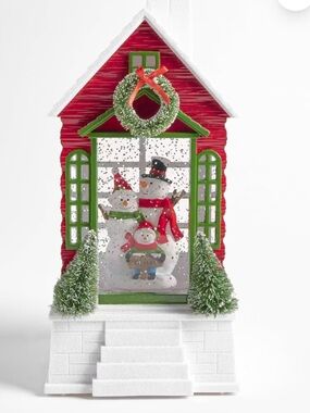 Home For The Holidays LED Glitter Lantern By Merry Makers